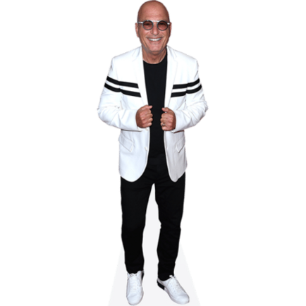 Howie Mandel (White Jacket) Half Body Buddy - Celebrity Cutouts